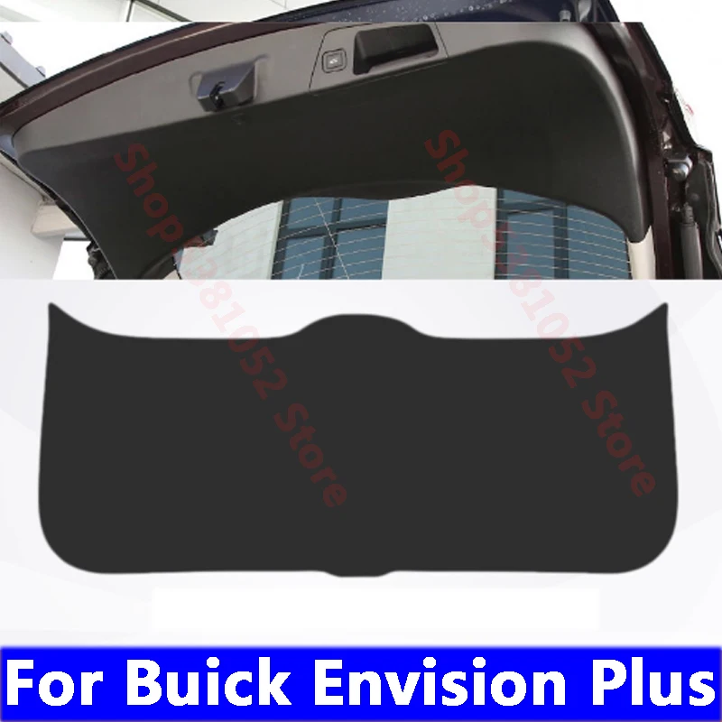 For Buick Envision Plus 2021-2025 Car Trunk Tailgate Protection Pad Trunk PU Leather Anti-dirty Decorative Pad Accessories