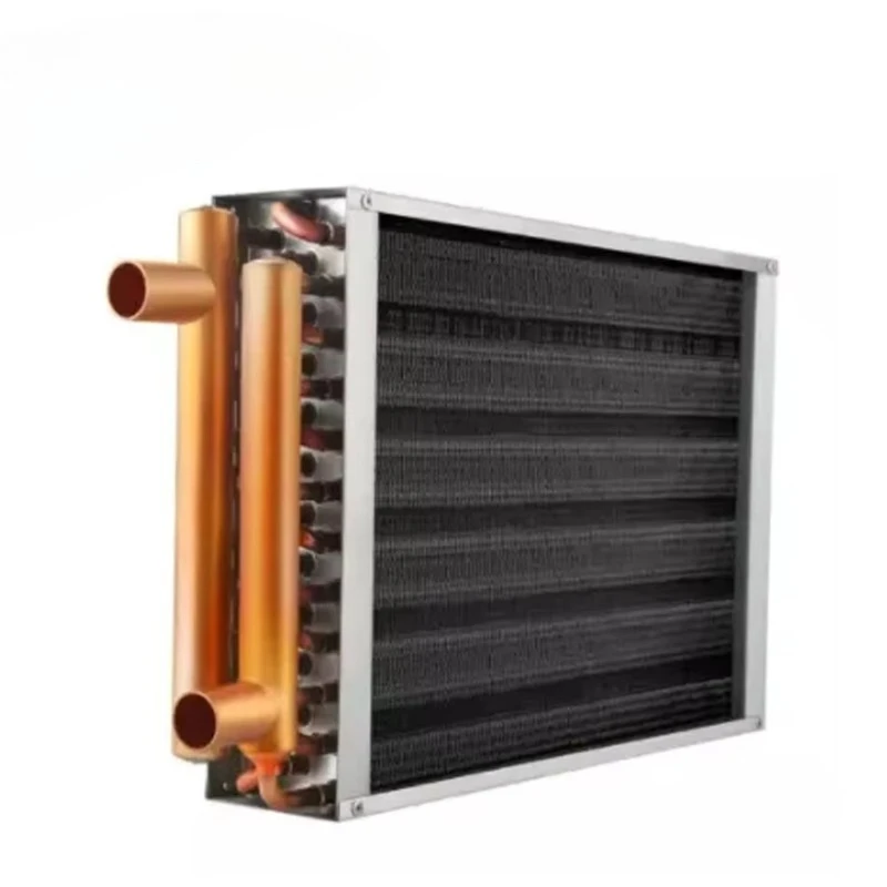 

Customized copper tube aluminum fin heat exchanger water-to-air heat pump shunt air conditioner condenser heat exchanger