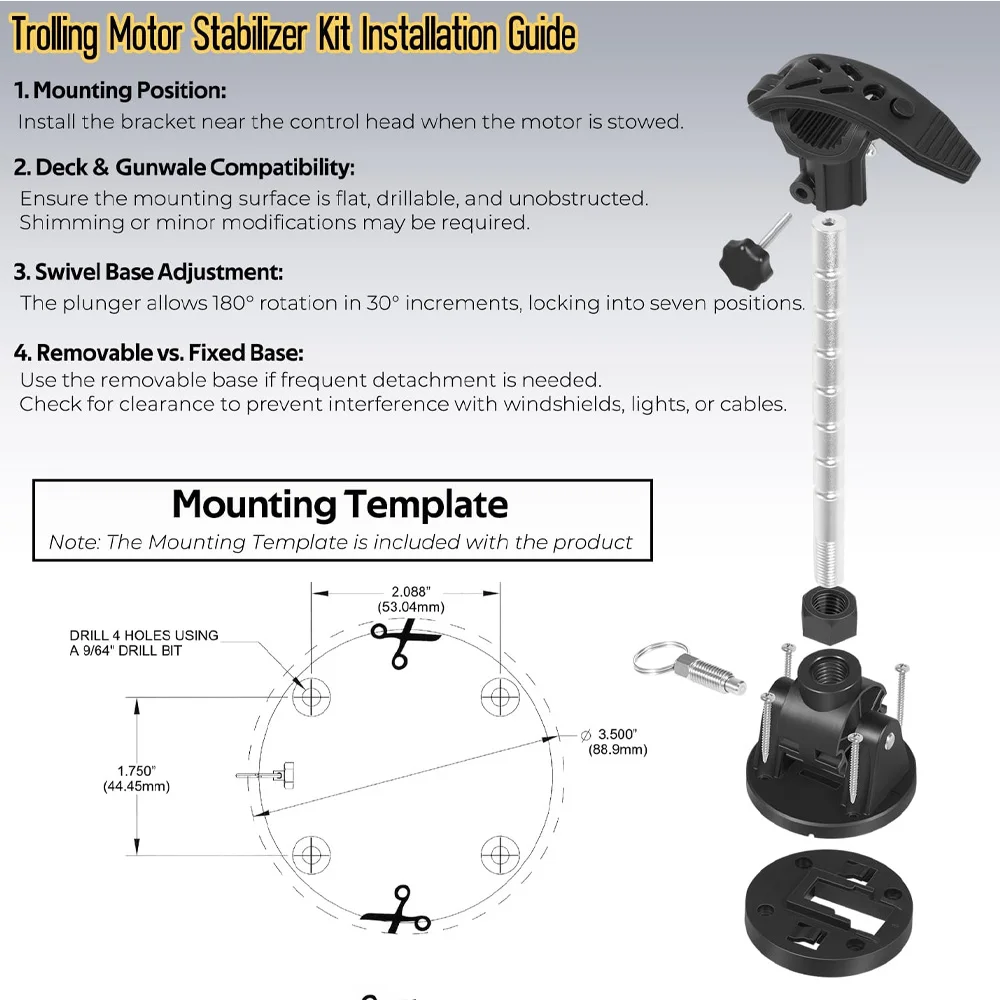 trolling-motor-stabilizer-mount1862051mka-55electric-steer-bow-mount-stabilizer-kit-for-minnkota-compatible-with-ulterraterrovap