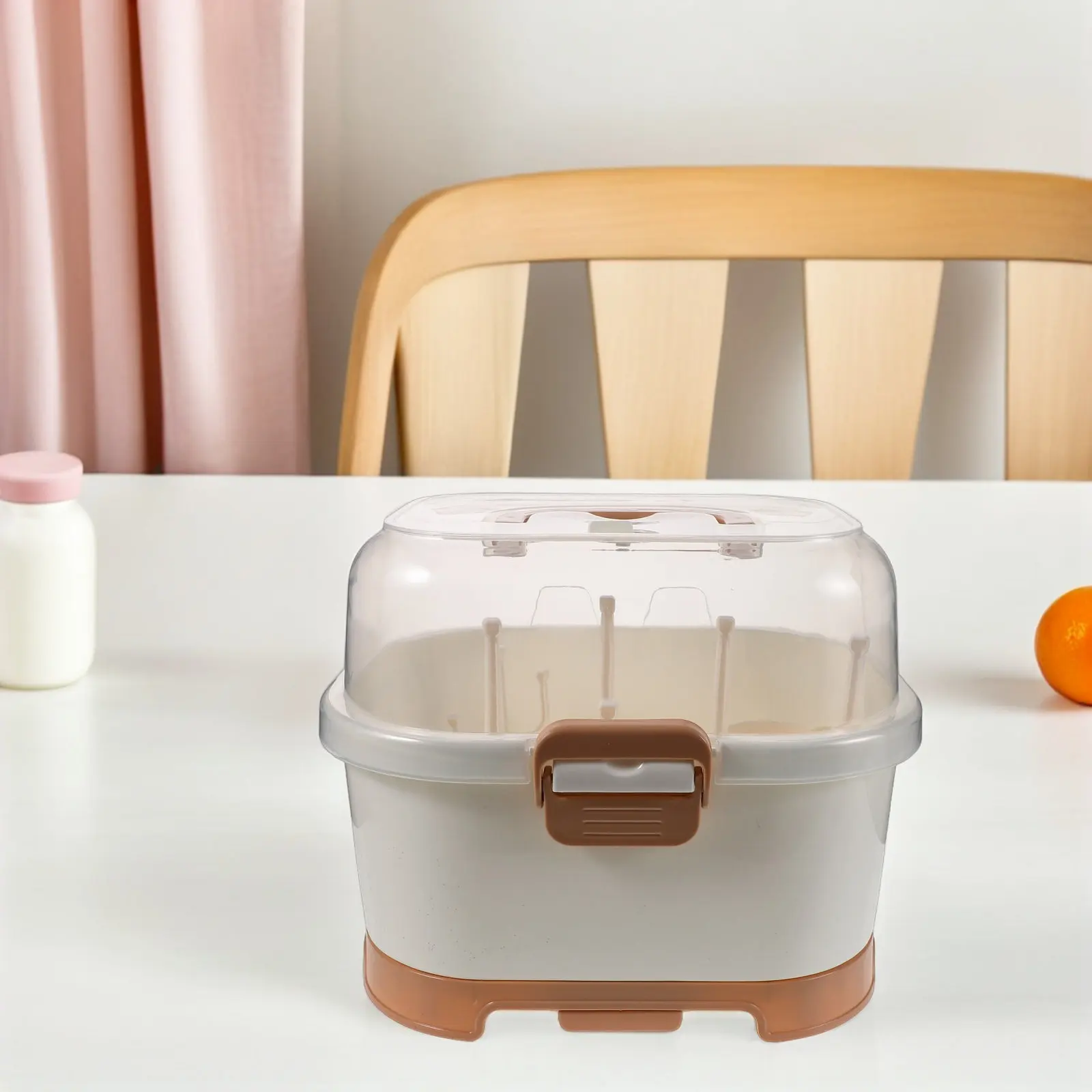 

Органайзер для детских бутылочек на столешницу, органайзер для кофейной станции, держатель для кружек, портативный ящик для хранения для кухни и гостиной