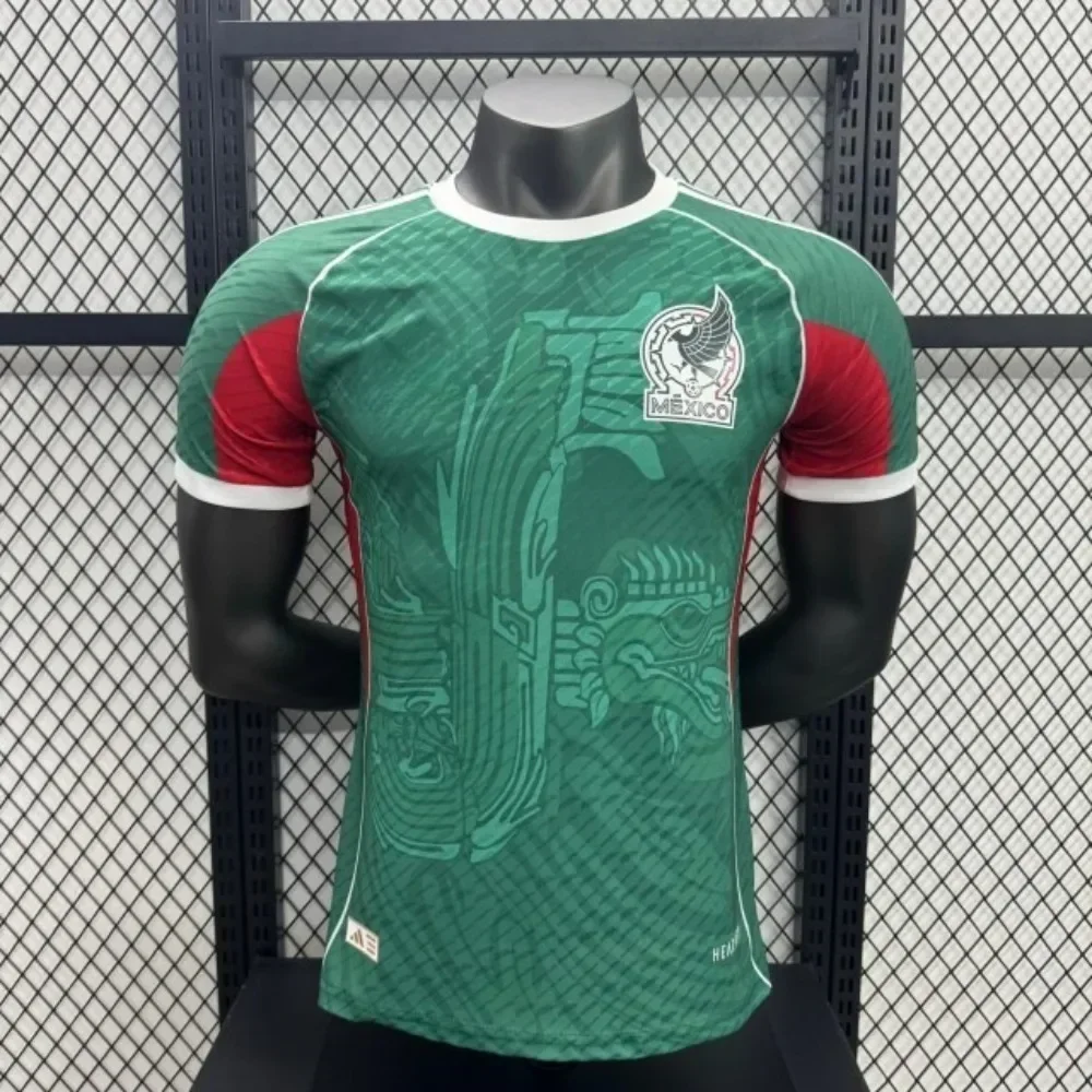 

New Fashion Mexico Special Edition Man Football Shirt for Player Version Football Training Competition Breathable Versatile