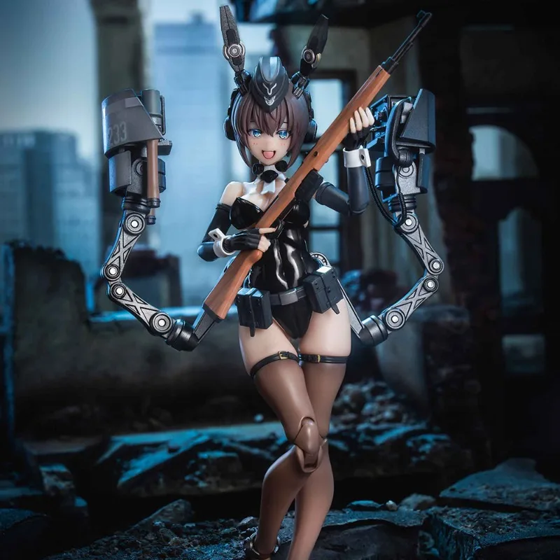 

Annembali Snail Shell RA-03 Бронированный кролик для девочек ПВХ 1/12 Фигурка Подвижная модель Украшения Подарок-сюрприз на складе Аутентичный