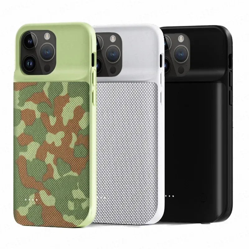 For IPhone 14 Pro14 Plus Charging Cover Portable Power Bank Smart Power Case for IPhone 14 Pro Max External Battery Charger Case