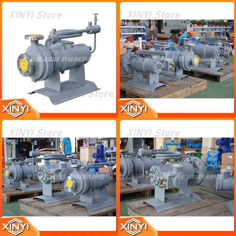 for YONJOU GA Type Low Pressure Leak Free Stainless Steel High Temperature OEM Explosion Proof Canned Motor Universal Outlet