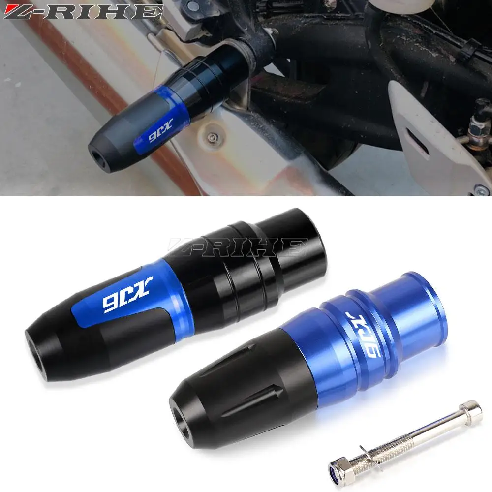 Motorcycle Frame Exhaust Sliders Anti Crash Pad Protector FOR YAMAHA XJ6N XJ6 Diversion 2009-2015 XJ-6N XJ6-N Falling Protection