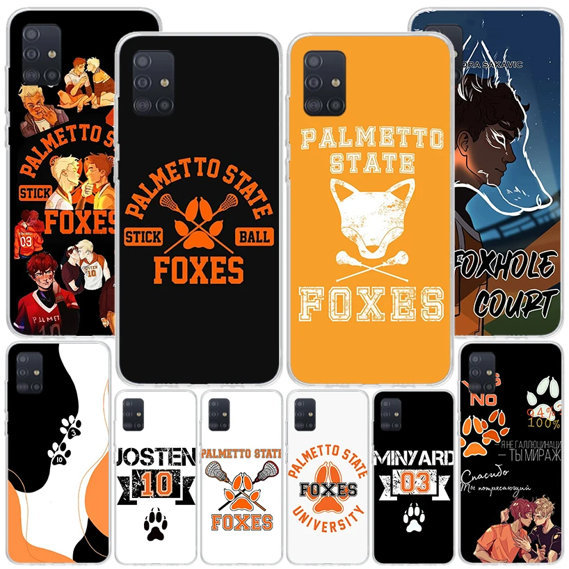 Andreil All For The Game Palmetto State Foxes Phnoe Case for Samsung Galaxy A51 A50S A71 A70 A41 A40 A31 A30 A21S A20S A10S A21S