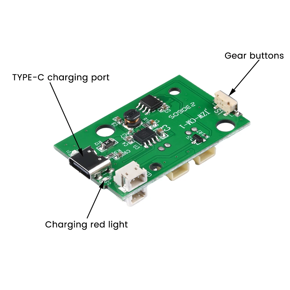 DC5V Dual Spray Atomization Module Humidifier Nebuliser Driver Module Type-c Usb Atomization Experimental Equipment Diy Kit