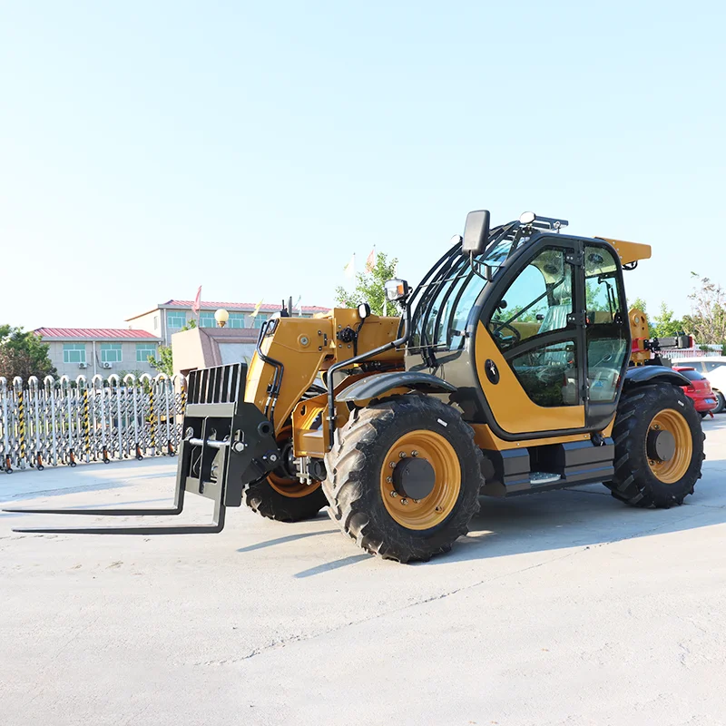 

China Manufacturer Mini Telehandler Telescopic Forklift 1.5 Ton Compact Front Shovel Boom Small Telehandler Telescopic Loader