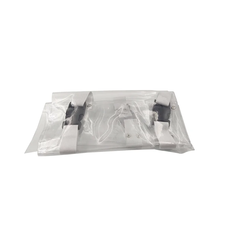 Dental Chair Seat Foot Pad Dental Mat Cushion Unit Dustproof Cover Plastic Clear Protector Tool With Elastic Bands Clinic