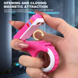 Ergonomic Fingertip Slider Magnetic Shooter Slider Fidget Toy for Stress Relief Anxiety Reduction Stimulation Portable for Kids