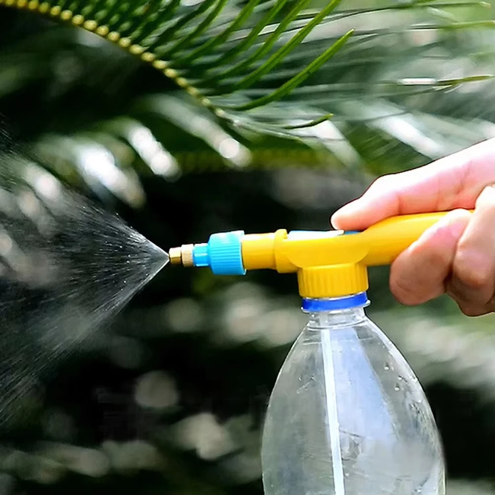 

Portable Manual High Pressure Air Pump Sprayer Adjustable Drink Bottle Spray Head Nozzle Garden Watering Tool Sprayer Mister