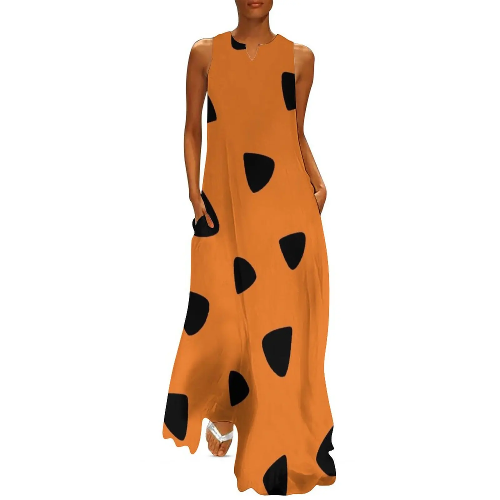 

Flintstones Texture Long Dress clothes for woman sensual sexy dress for women summer dress womens 2024