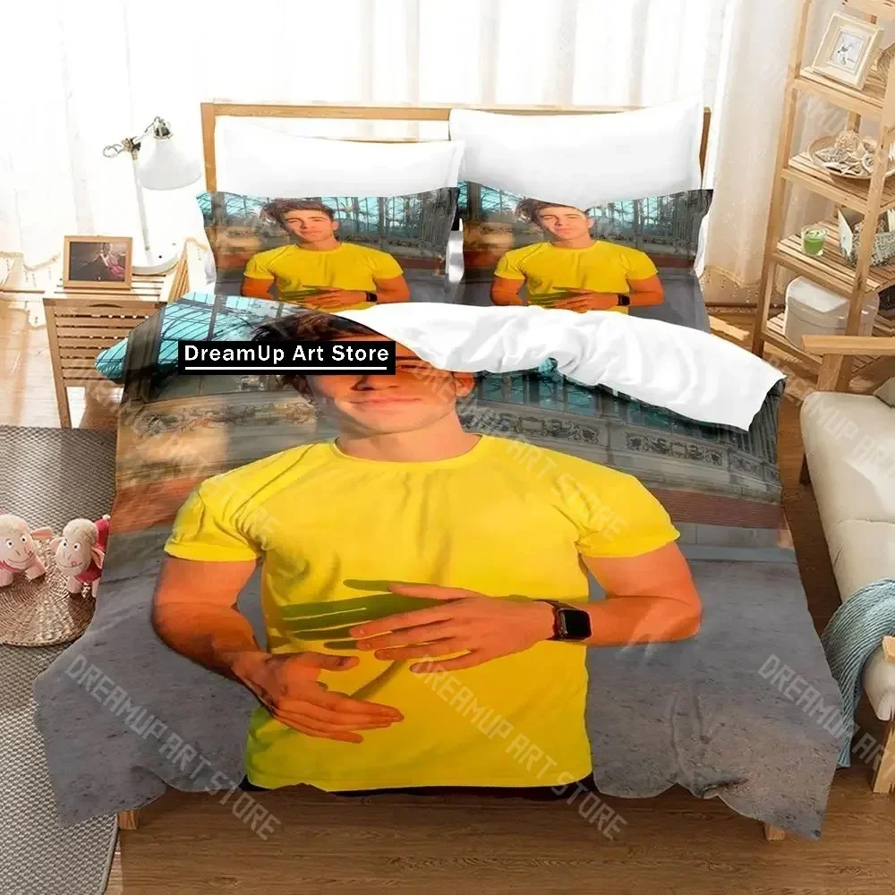 

3D Print Alejo Igoa influencer Bedding Set Single Twin Full Queen King Size Bed Set Aldult Kid Bedroom Duvetcover Sets Bed Sheet