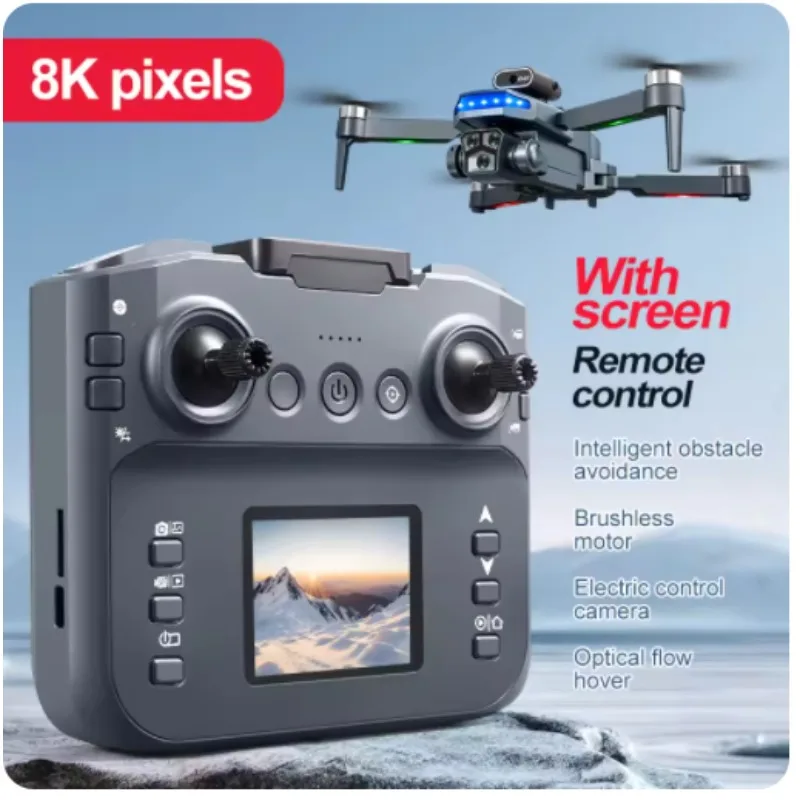 P18 Photography Drone 8K 5G Dual Camera Aerial Photography 360°All-round obstacle avoidance UAV Helicopter Remote Control Toys