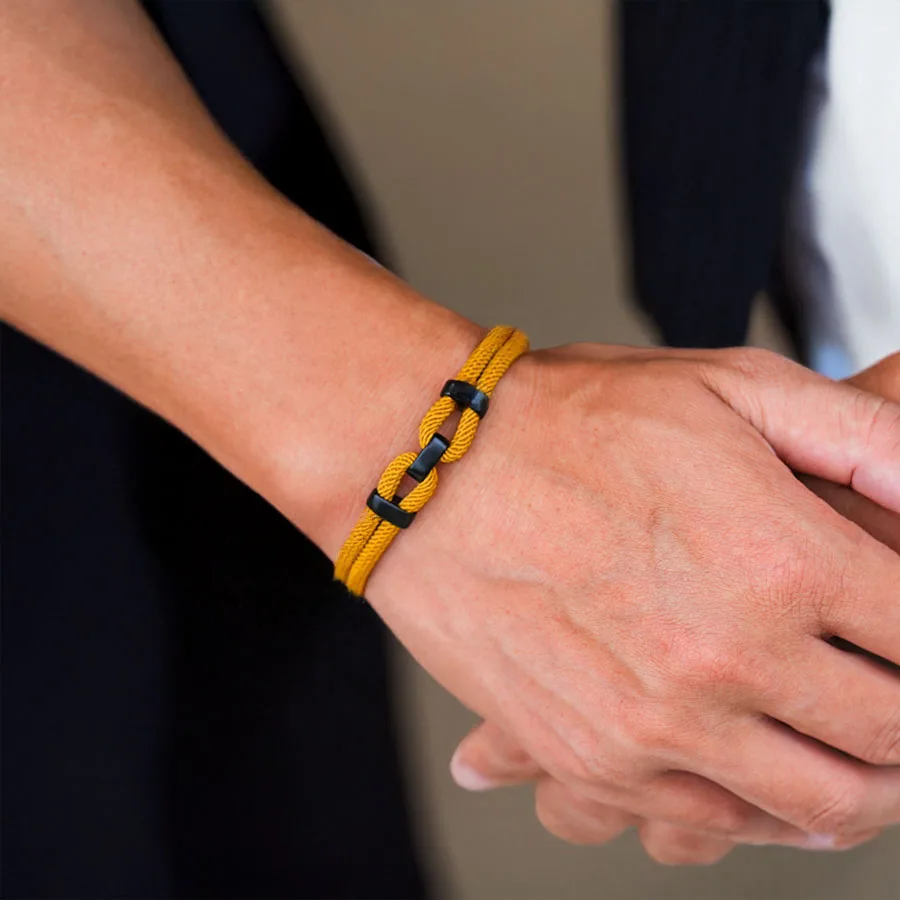 

New Noter Men String Bracelet Grade A 4mm Milan Thread Braided Wrap Braslet Bangle Leisure Versatile Accessories Bracciale Uomo