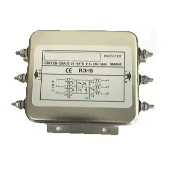 

Power filter CW12B-30A-S CW12B-40A-S 3-phase 3-wire connector