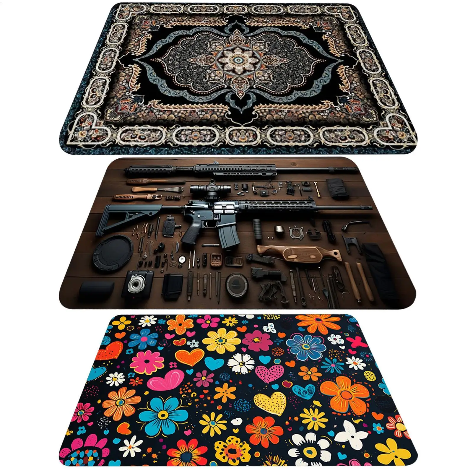 

Car Trunk Mat Elegant Washable Dustproof Pattern Cargo Liner Protector Rear Cargo Liner Universal Car Protection Mat