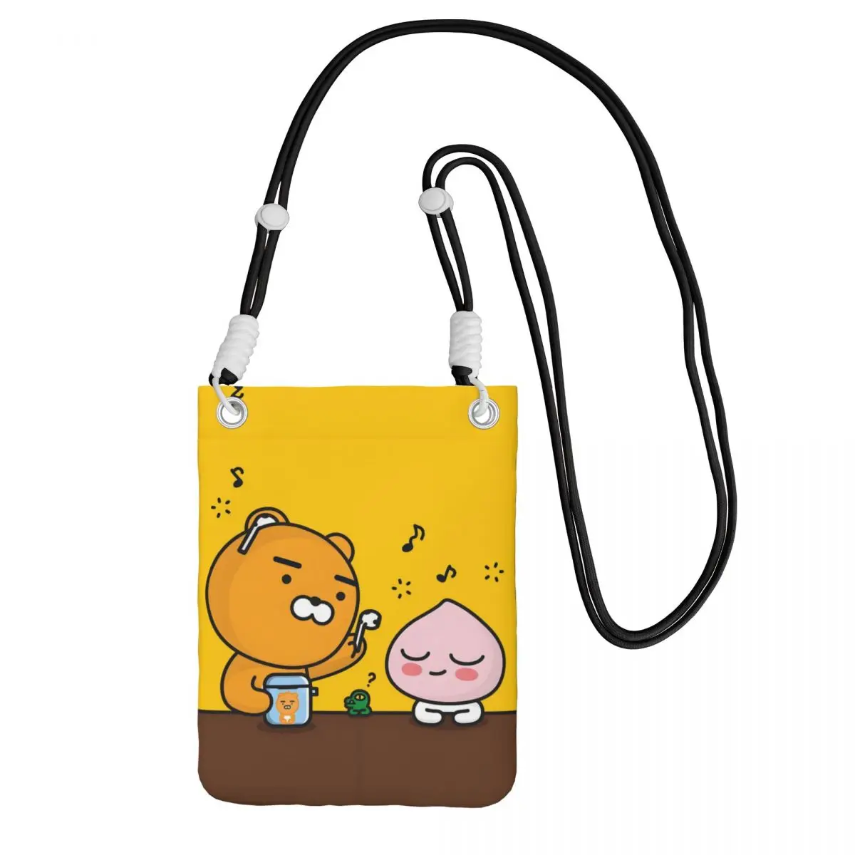 

Custom K-Kakaoed Mobile Phone Bag for Women Men Cool Cartoons Shoulder Crossbody Bag Card Bag Mini Shoulder Purse Wallet