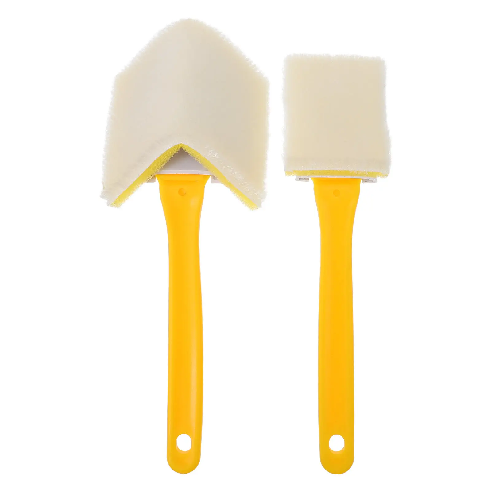 

Кисть для угловых поверхностей с точным контролем нанесения, для создания ровных линий и гладкой отделки, идеально подходит для плинтусов и потолков