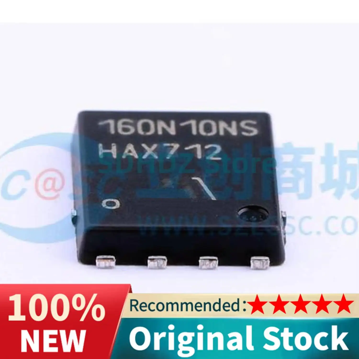(10pcs) 160N10NS TDSON-8 BSC160N10NS3G TDSON 100V 42A OptiMOS3 Power-Transistor
