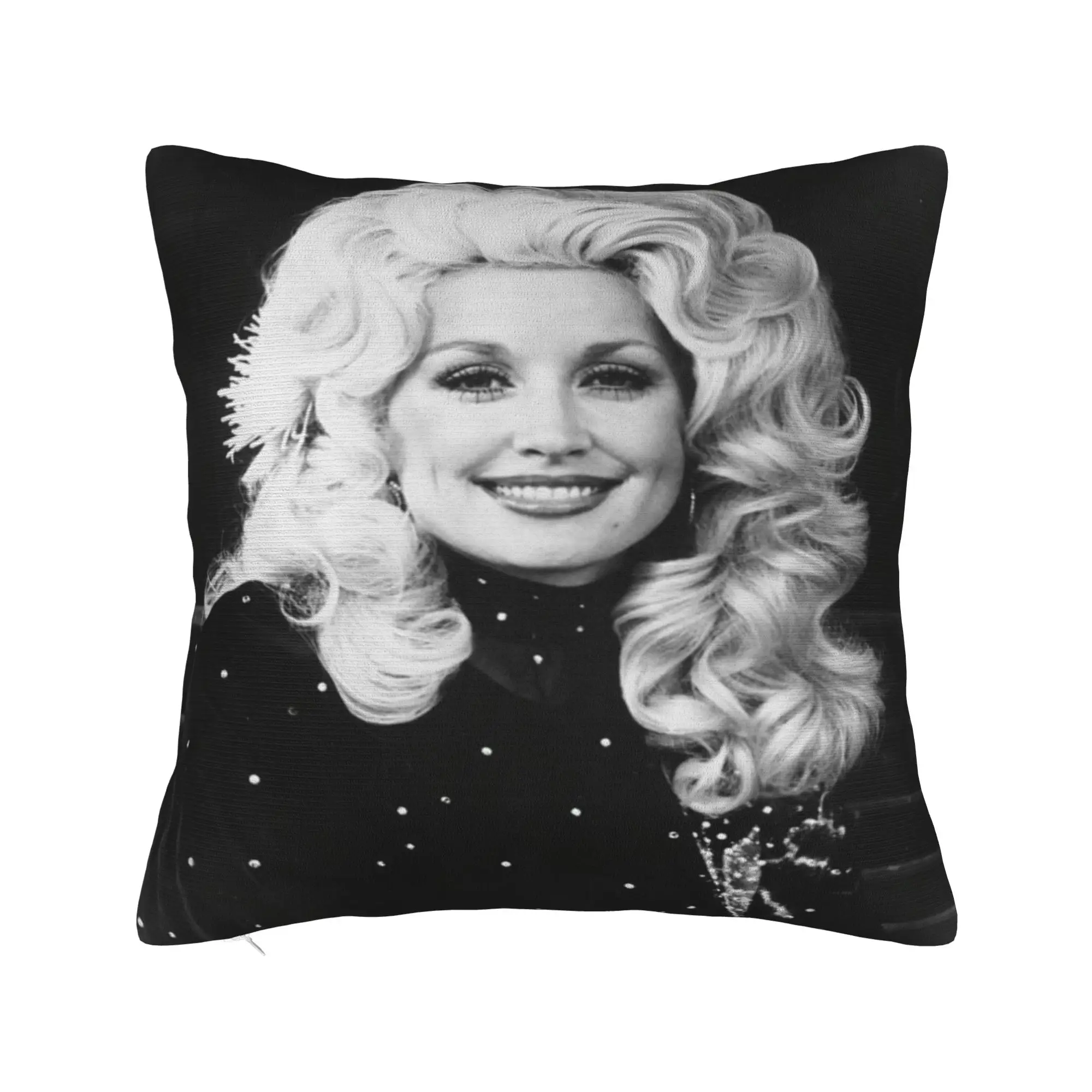 Pillow Case RIP Dolly Parton Comfy  Pillow Cover For Sofa Home Decor Kawaii Pillowcases