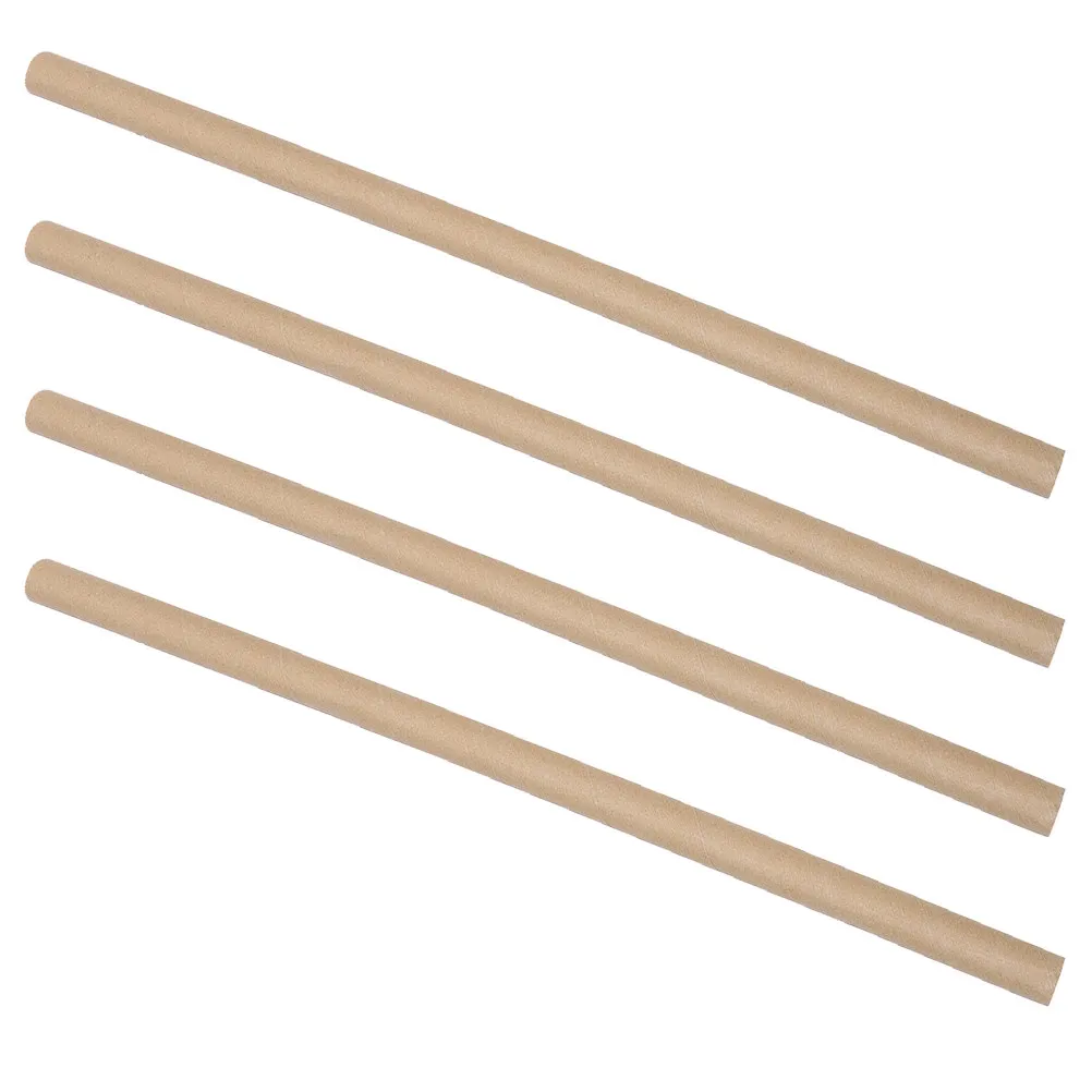 4Pcs Paper Tube Blank Cylinder Refillable Craft Paper Roll Tubes Kids DIY Art Projects Essential Packaging Storage