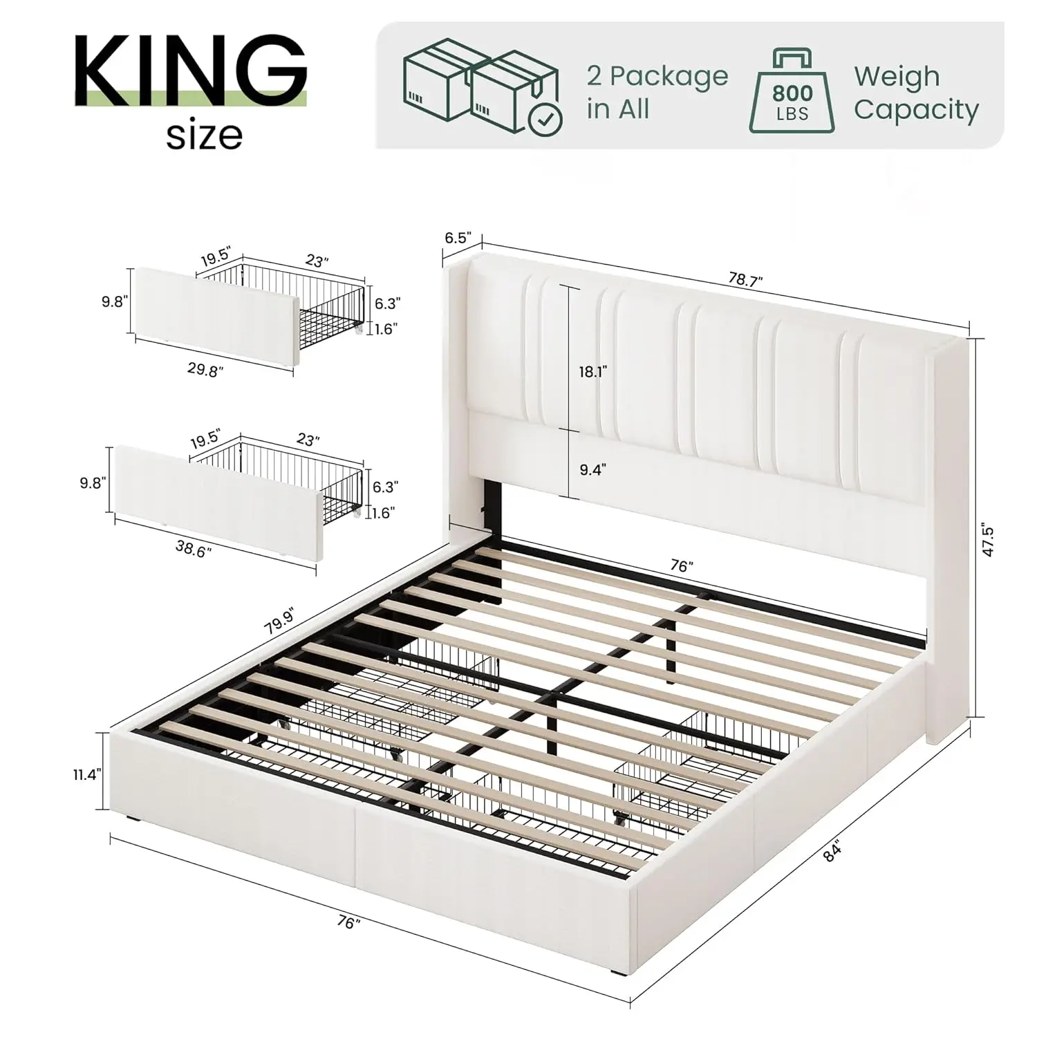 Thumbnail 2 - #34 Highest Rated Storage Bed Frames to Buy in 2026