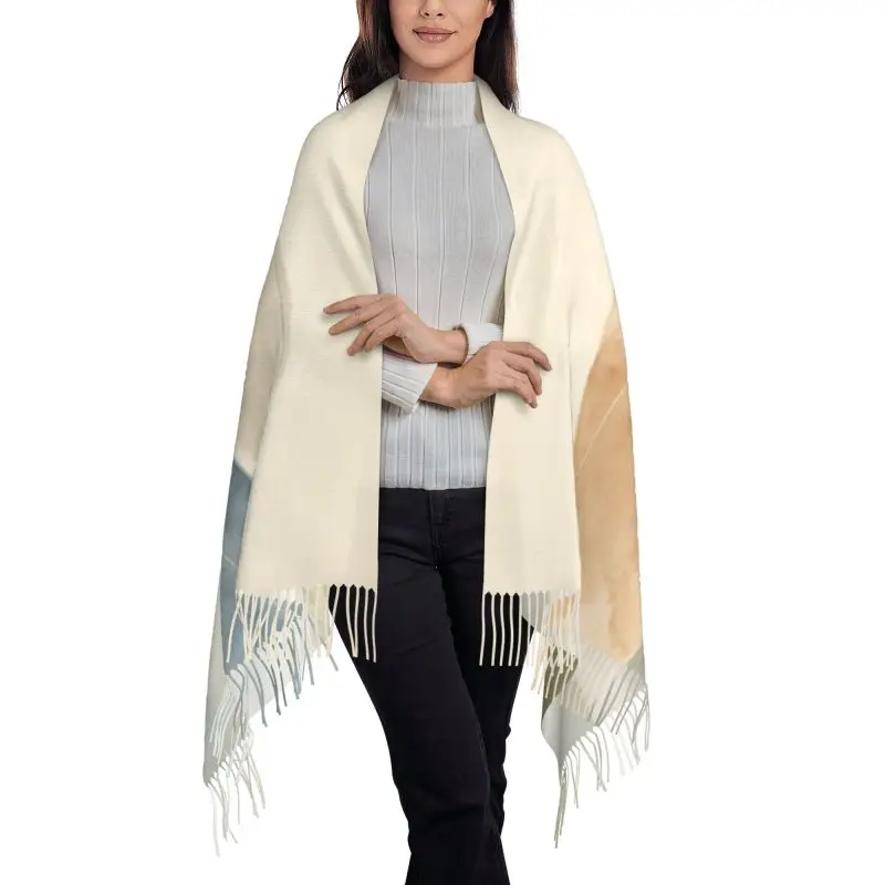 Ink Painting Mountain new model Scarf Cashmere Woman Wool Ladies Scarf Warm Scarf Women's Winter Scarves Autumn
