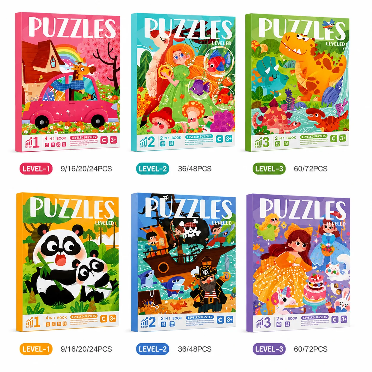 Children's Magnetic Puzzle, Early Learning Toys for Infants and Toddlers, Magnetic Books, Montessori Education, Baby Gift