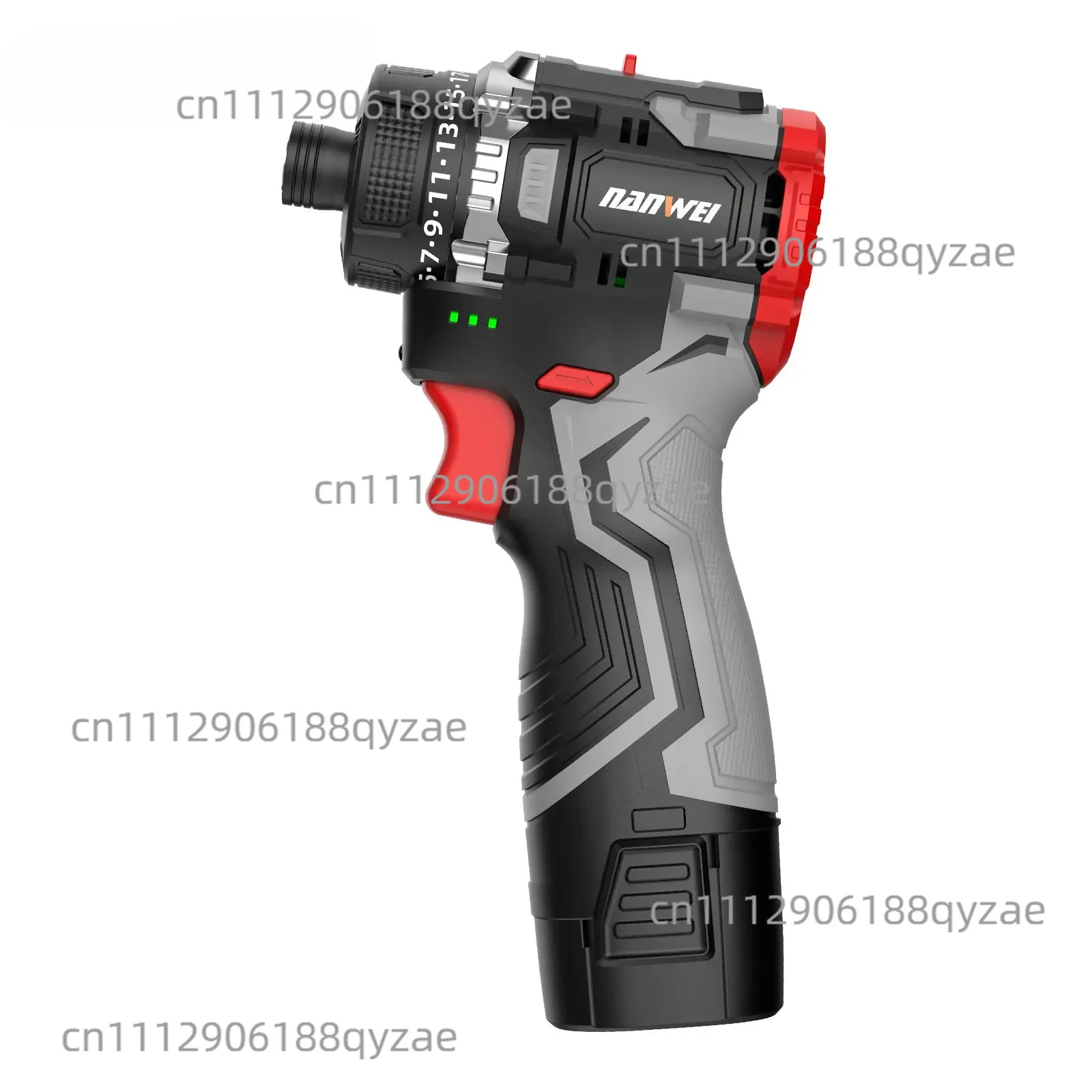 Multi-head Drill Lithium Battery Brushless Hand Drill Quick Change Chuck Home Improvement Electric Screwdriver Power Tool