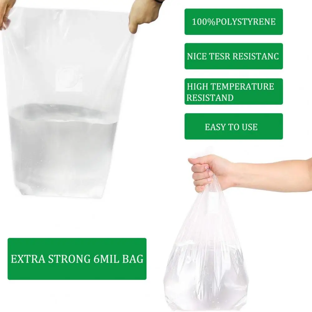 10Pcs/Bag Growth Bags High Temperature Resistant Mushroom Spawn Bags Food grade Plastic Breathable Plant Growing Container