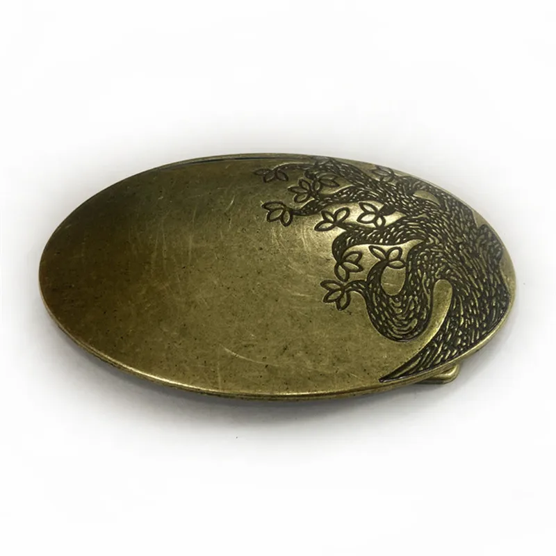 Die Rindsschnalle des Lebens, eine lässige Retro-Western-Denim-Gürtelschnalle