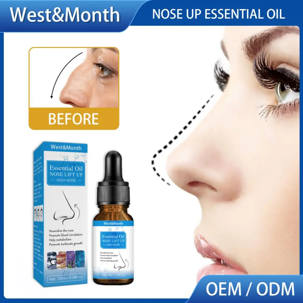 Natural Natural Care Safe Heighten Rhinoplasty Oil Organic Pure Nose Lift Up Oil Non- Nose Job Improves Confidence