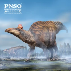 PNSO Prehistoric Dinosaur Models:80 Zabad The Edmontosaurus