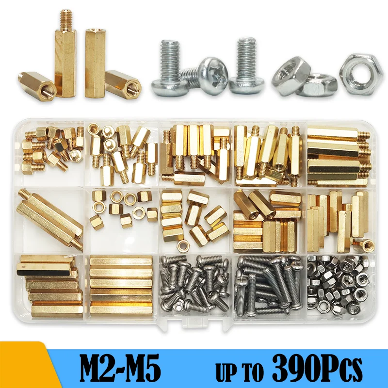 

Brass Hex Male Female Motherboard Standoff Copper Mount M2 M3 M4 M5 Board Rack Stud Threaded Pillar PCB Column Spacer Screw Nut