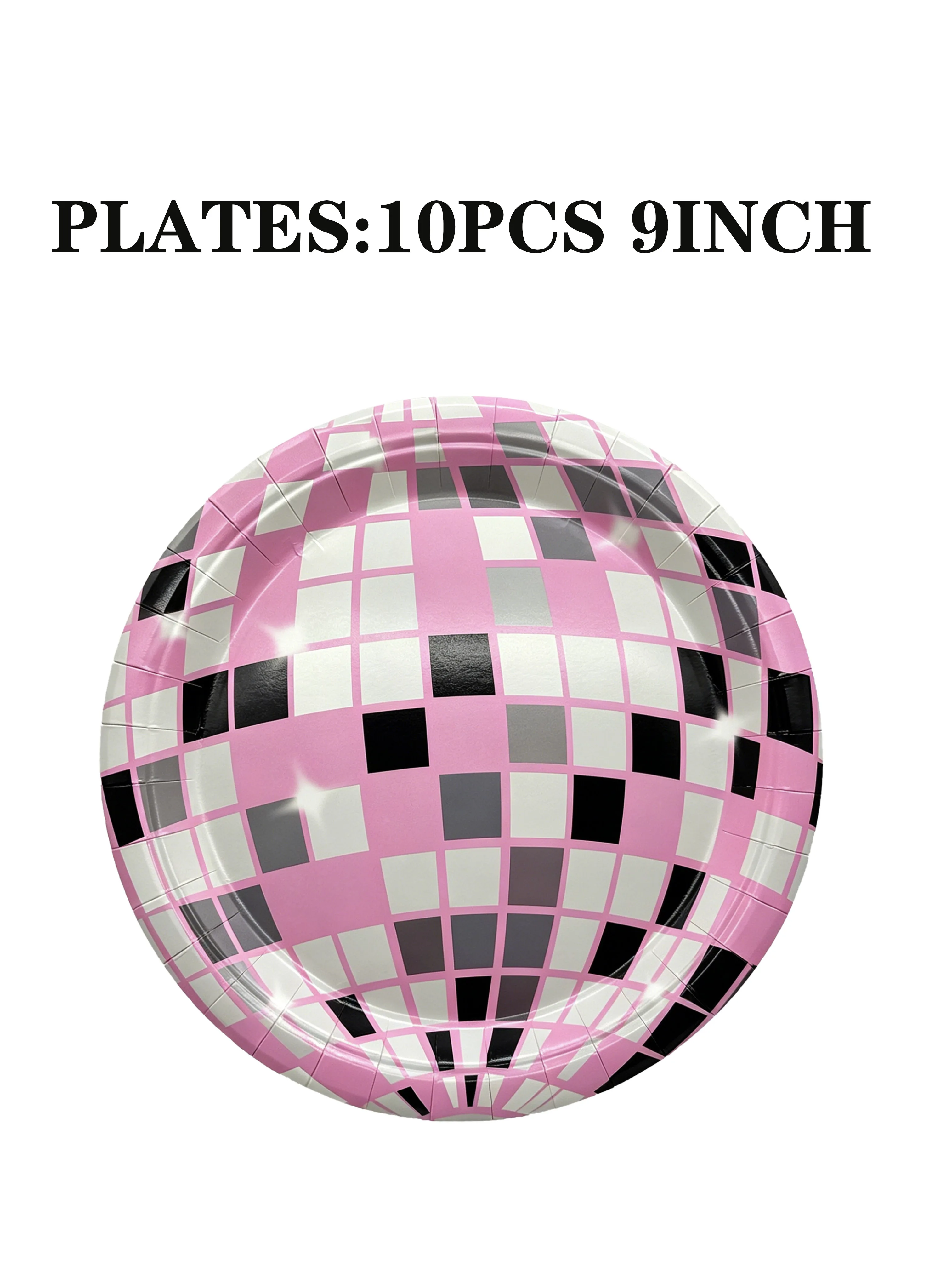 Roze discobal papieren servies - Ornament Ball Set recensie en prijs