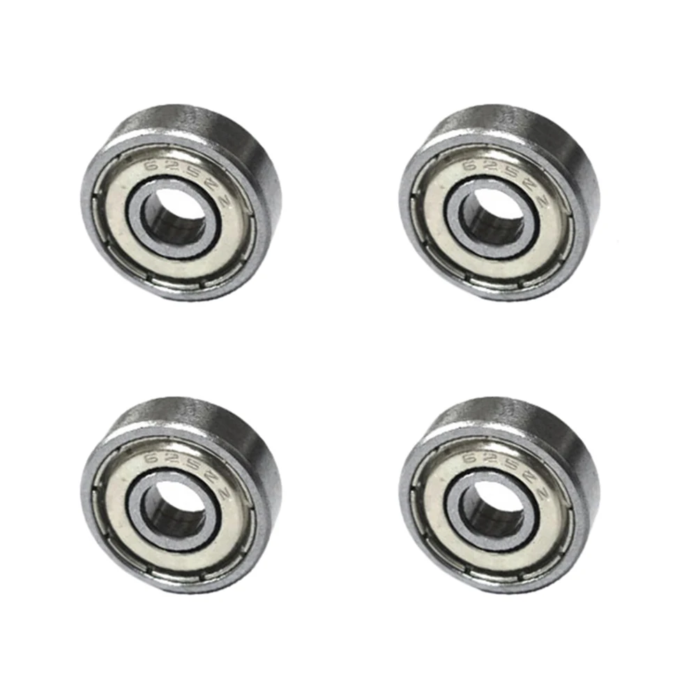 10pcs Silent Small Bearing 5x16x5mm 625ZZ Small Ball Bearing Deep Groove Mini Ball Bearing Carbon Steel for Skateboard Scooter