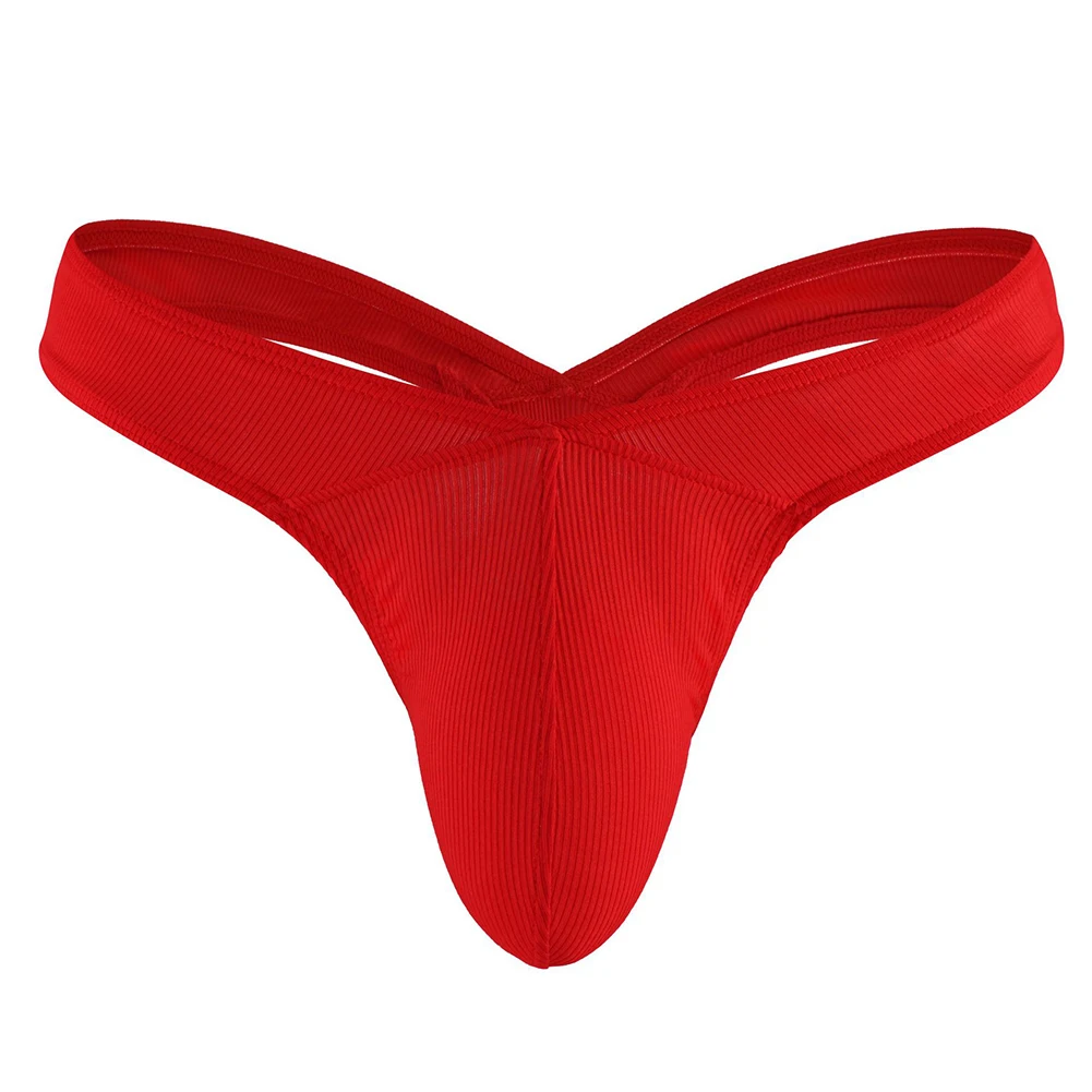 Mens Femboy Pouch T-Back Japanese Thong Low-rise G-String Briefs Sports Panties Elastic Underwear Lingeries For Man Underpant