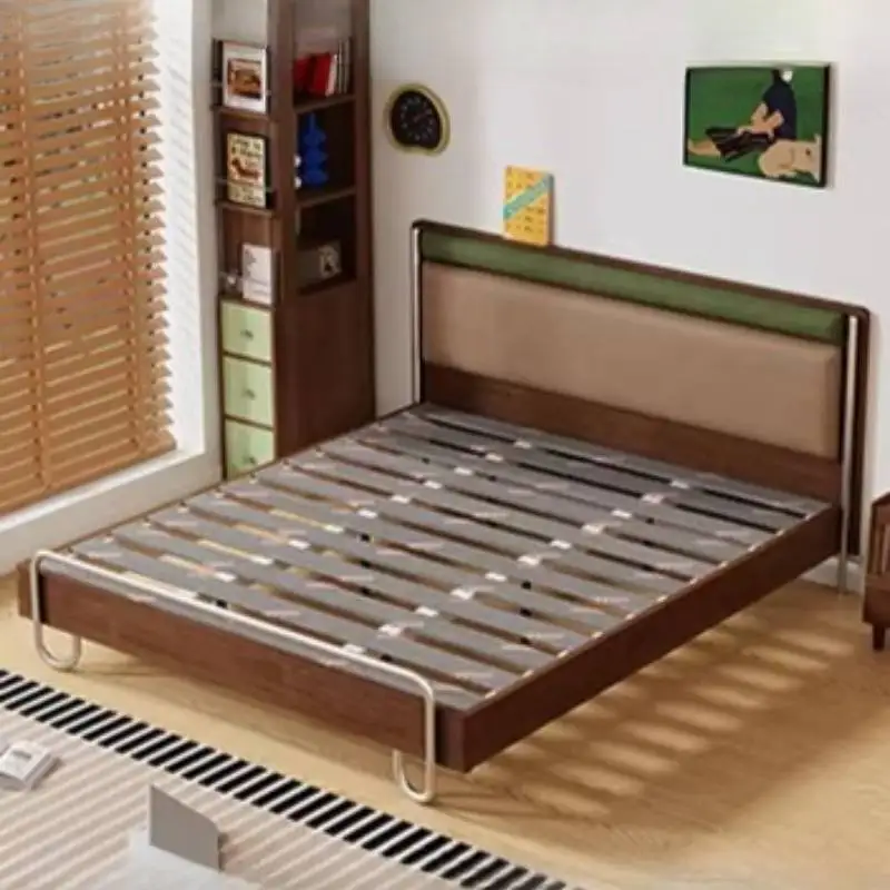 Backrest Adults Luxury Bed Headboards Bedding Modern Headboards Double Bed Bedroom Storage Camas Matrimoniales Home Furniture