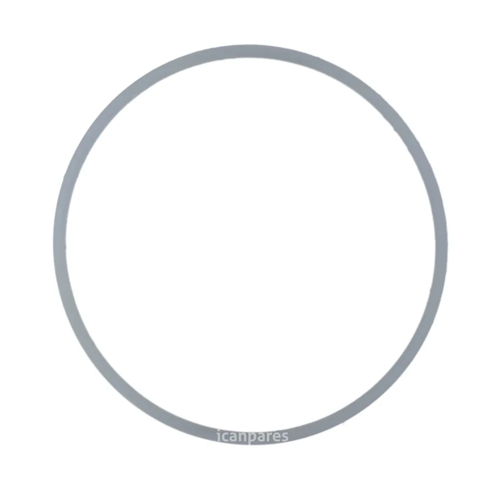 Compatible for Crown Pressure Cooker Rubber Cover Gasket Tire 16.5 cm White