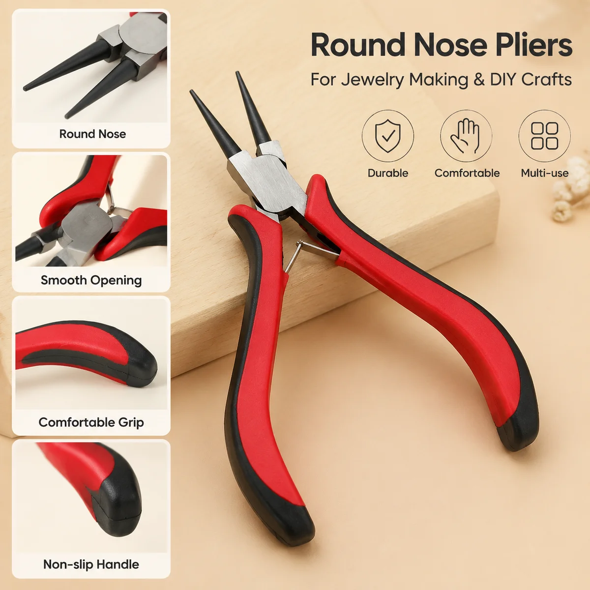 Szczypce okrągłe z wydłużonymi – Jewelry Making Loop Pliers recenzja i cena