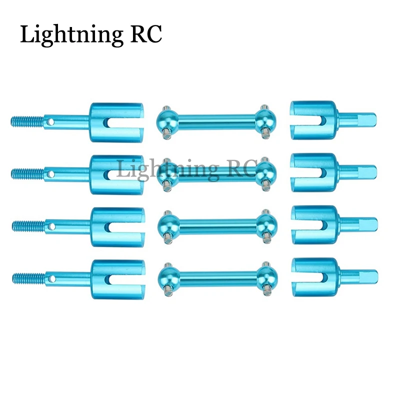 

Metal Drive Shaft Dog Bone Diff Cup Joint Set For Tamiya TT01 TT-01 TT01D TT01E TT02 TT-02 1/10 RC Car Upgrade Parts