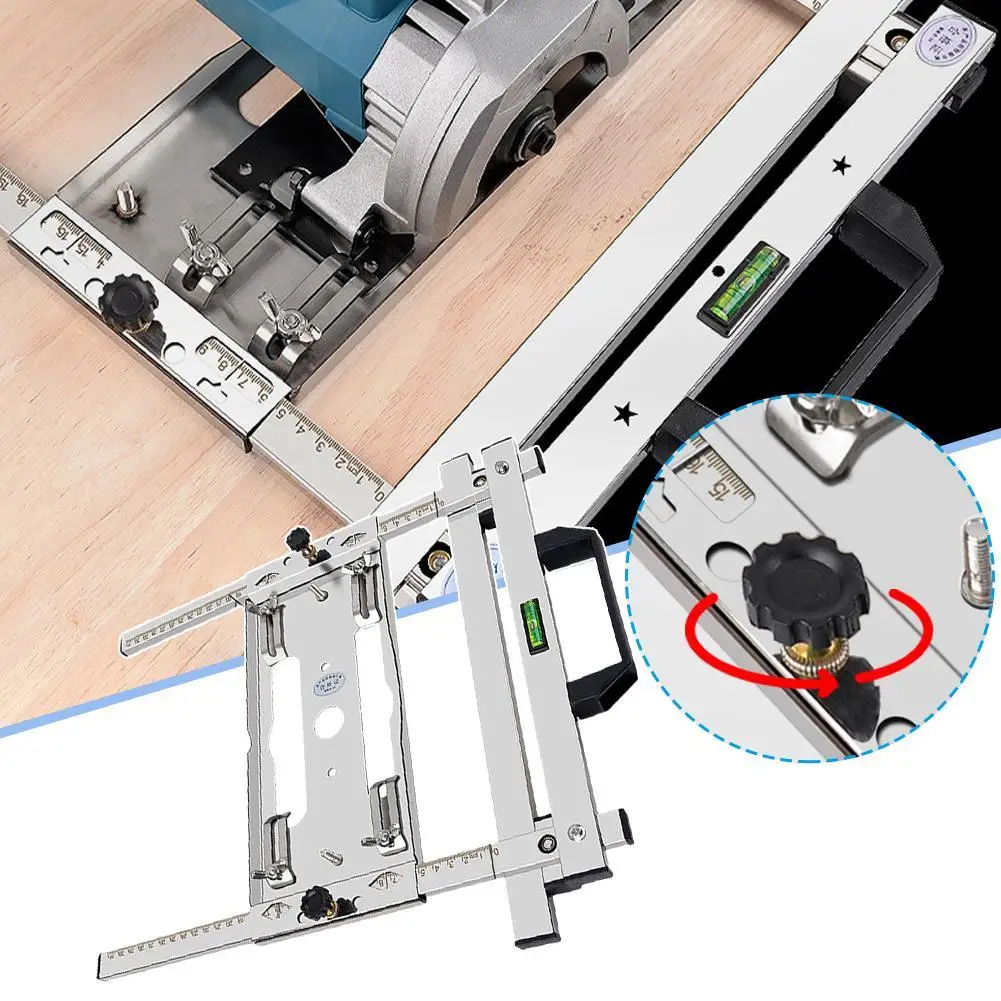 

1PCS Woodworking Board Cutter Suitable for Electric Circular Saw Cutting Machines Quick Positioning Backing Board Cutting Machin