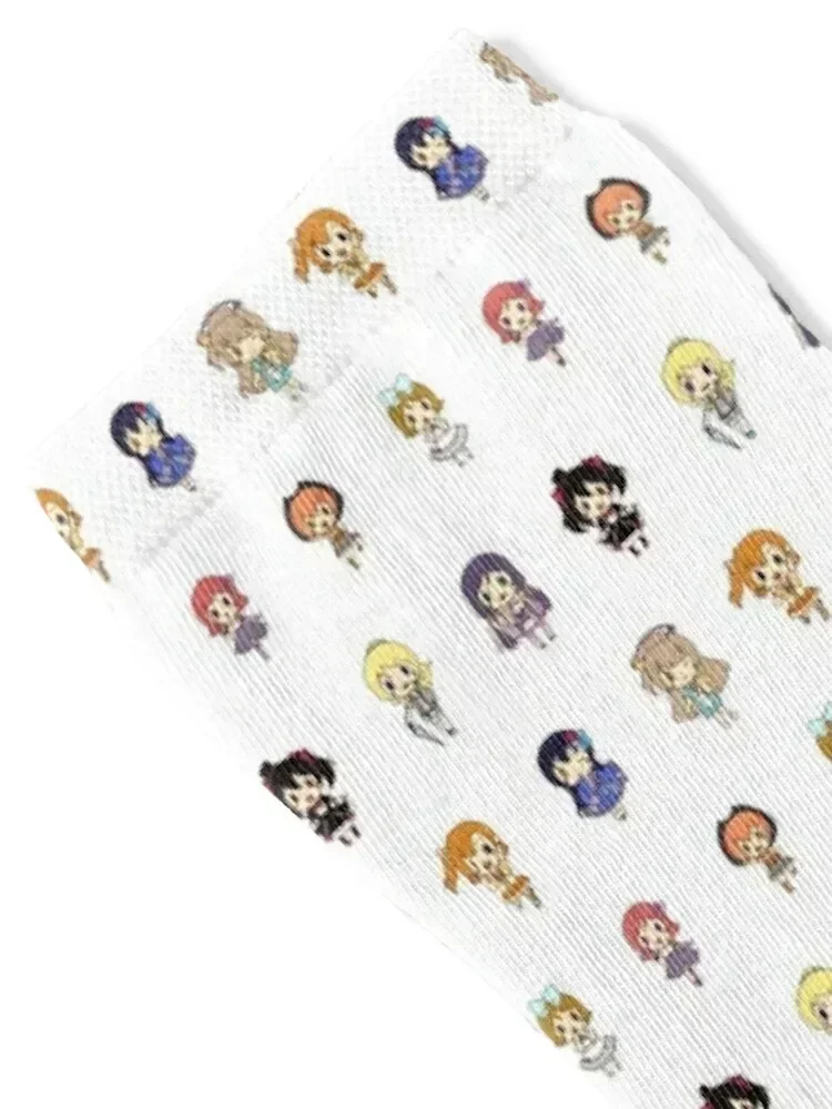 Love Live SIF - 1st SR Pattern ver. Socks cool Non-slip cycling christmas stocking Girl'S Socks Men's