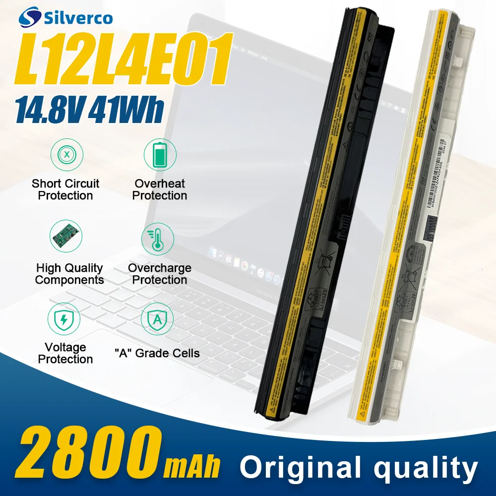 Batería G500S G400S para Lenovo IdeaPad G40-45 G40-70 G410S TOUCH G50 Borrador G50-45 G50-70A G50-80 Z40-70 L12S4A02 L12S4E01