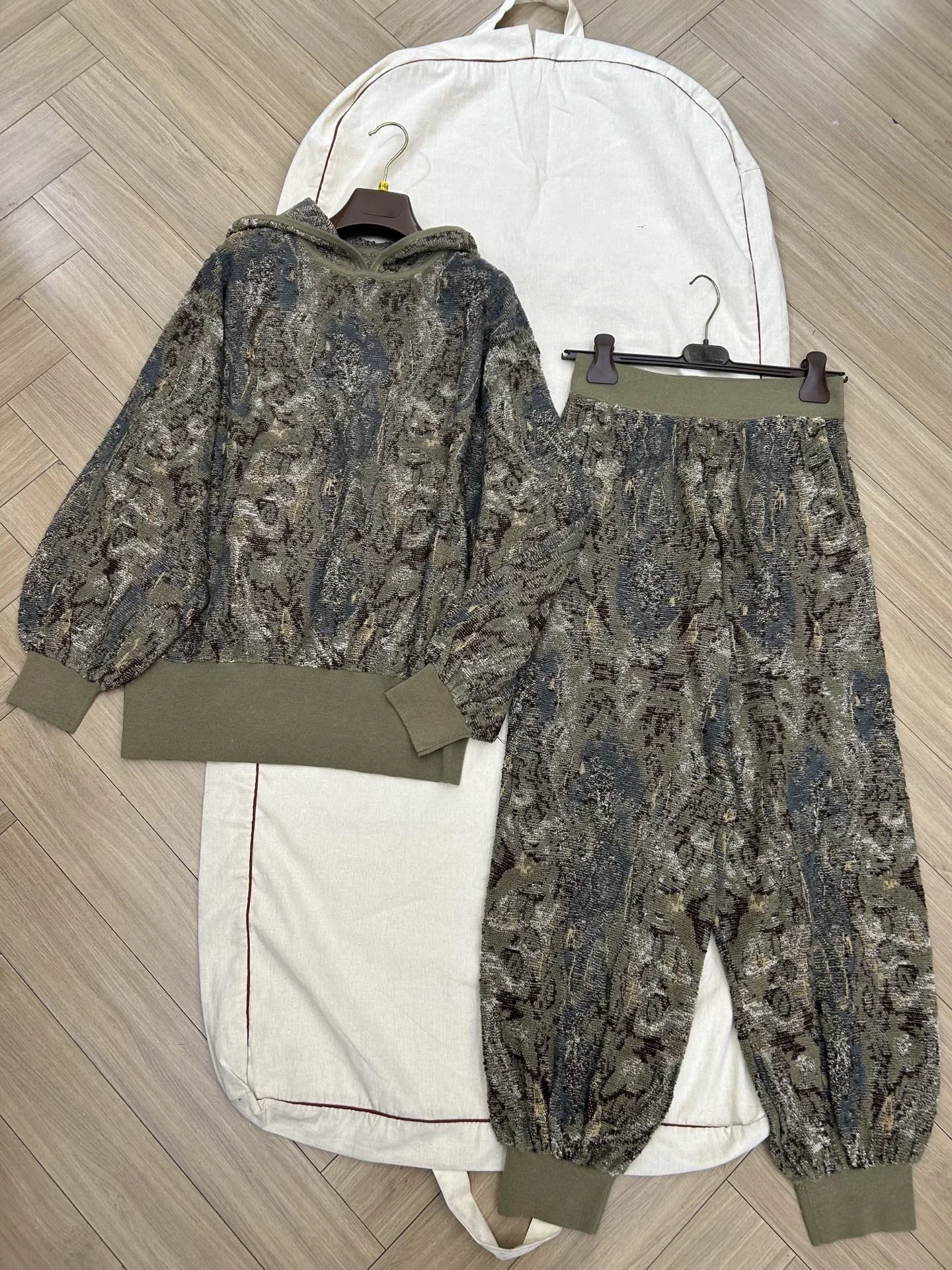 Women'S High-Quality Artistic Jacquard Knit Set – New For Autumn/Winter 2026 Sizes: 36, 38, 40