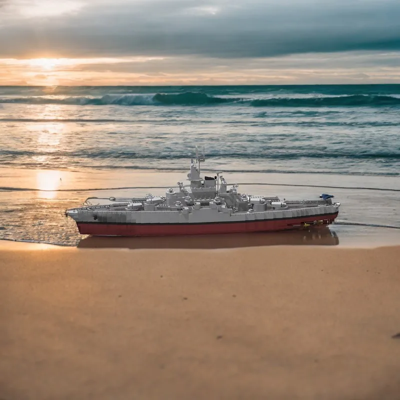 

2889 шт. MOC USS Tennessee (BB-43) Модульная конструкция. Строительные блоки DIY Строительная лодка Игрушка Развивает детские операционные способности