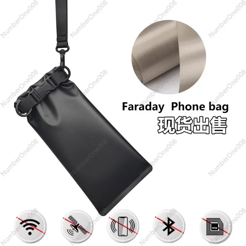 

Outdoor Radiation Protection Mobile Phone Waterproof Bag RFID Magnetic Shielding Waterproof Bag Anti-signal Detection Waterproof