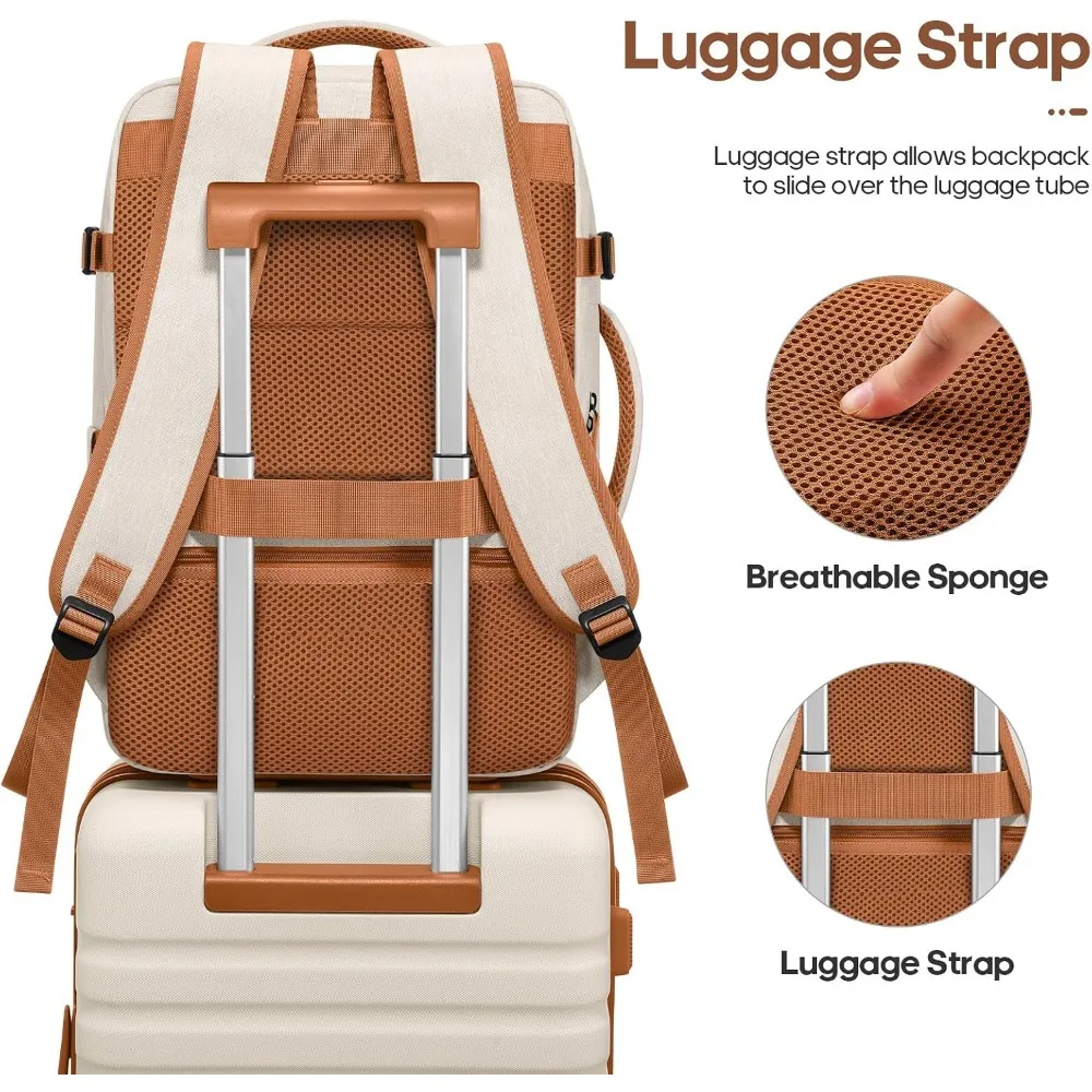 3-teiliges Hardside Spinner Gepäckset – 20 Handgepäck mit TSA-Schloss, robuster PC-Koffer für Reisen