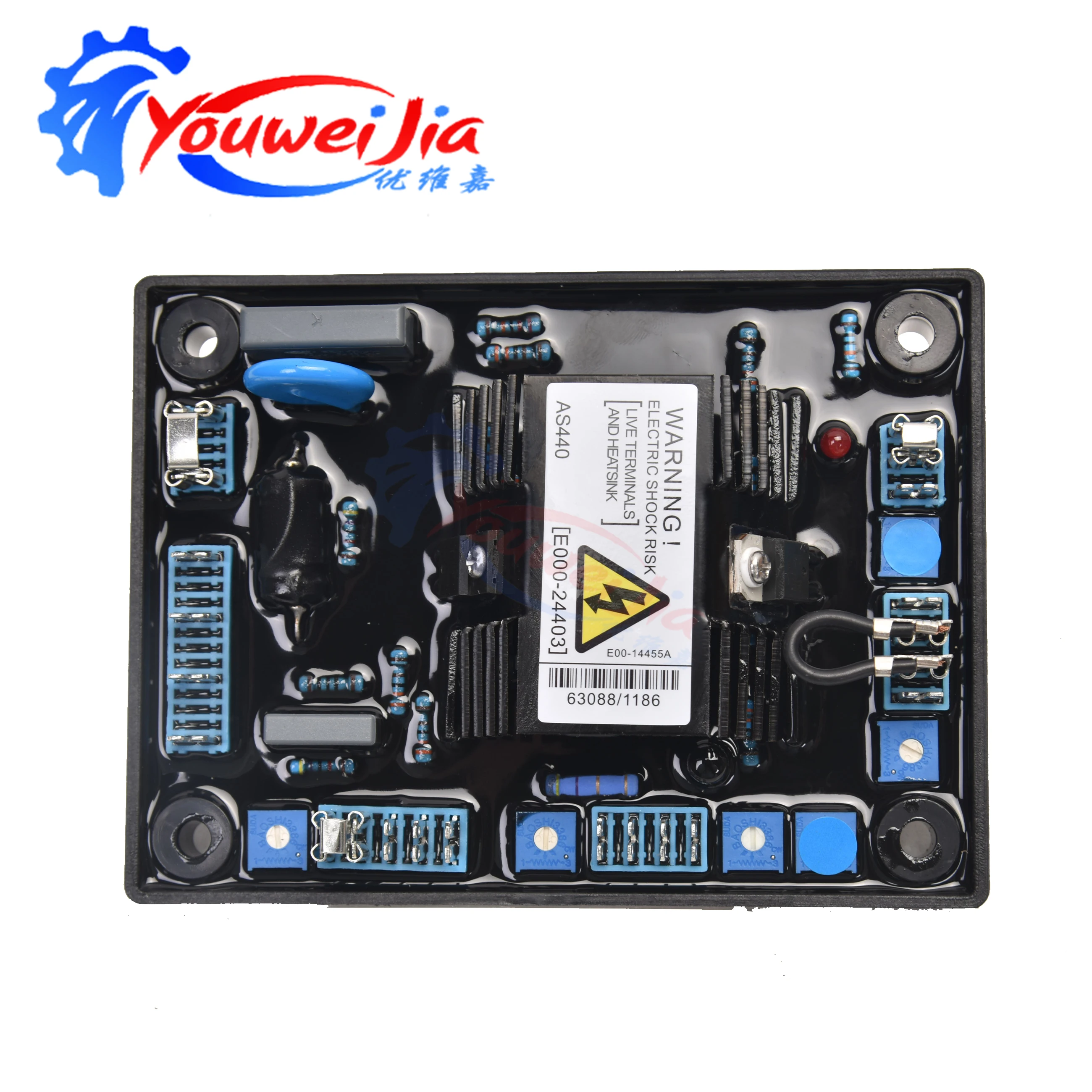 

Stamford AS440 Diesel Generator Avr Adjustable Voltage Regulator Module 500kw Power Genset Stabilizers